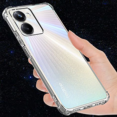 Ultra-thin Transparent TPU Soft Case T02 for Realme 10 Pro 5G Clear