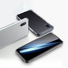 Ultra-thin Transparent TPU Soft Case T02 for Samsung Galaxy A01 SM-A015 Clear