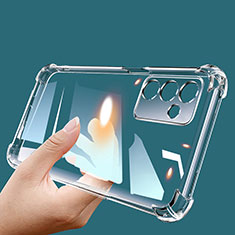 Ultra-thin Transparent TPU Soft Case T02 for Samsung Galaxy F23 5G Clear