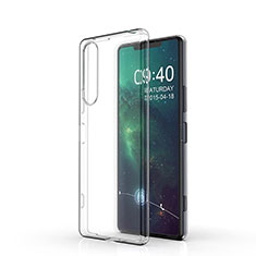 Ultra-thin Transparent TPU Soft Case T02 for Sony Xperia 5 IV Clear