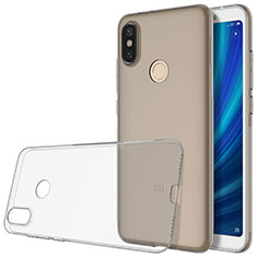 Ultra-thin Transparent TPU Soft Case T02 for Xiaomi Mi A2 Gray