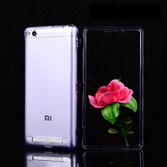 Ultra-thin Transparent TPU Soft Case T02 for Xiaomi Redmi 3 Purple