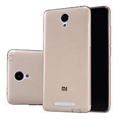 Ultra-thin Transparent TPU Soft Case T02 for Xiaomi Redmi Note 2 Gold