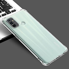 Ultra-thin Transparent TPU Soft Case T03 for Oppo A53 Clear