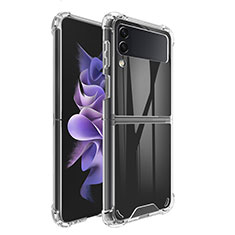 Ultra-thin Transparent TPU Soft Case T03 for Samsung Galaxy Z Flip3 5G Clear