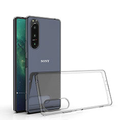 Ultra-thin Transparent TPU Soft Case T03 for Sony Xperia 1 IV Clear