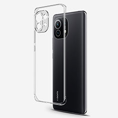 Ultra-thin Transparent TPU Soft Case T03 for Xiaomi Mi 11 Lite 5G Clear