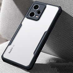 Ultra-thin Transparent TPU Soft Case T03 for Xiaomi Poco X5 5G Black