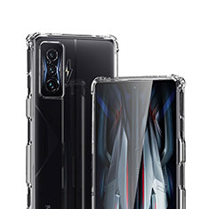 Ultra-thin Transparent TPU Soft Case T03 for Xiaomi Redmi K50 Gaming 5G Clear