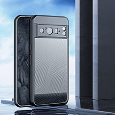 Ultra-thin Transparent TPU Soft Case T04 for Google Pixel 8 Pro 5G Black