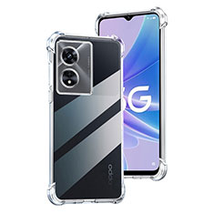 Ultra-thin Transparent TPU Soft Case T04 for Oppo A1x 5G Clear