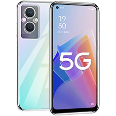 Ultra-thin Transparent TPU Soft Case T04 for Oppo A96 5G Clear