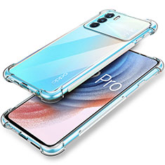 Ultra-thin Transparent TPU Soft Case T04 for Oppo K9 Pro 5G Clear