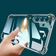 Ultra-thin Transparent TPU Soft Case T04 for Samsung Galaxy A15 4G Clear