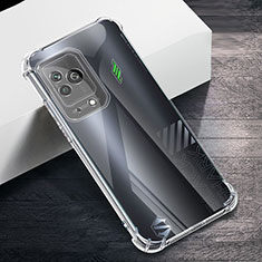 Ultra-thin Transparent TPU Soft Case T04 for Xiaomi Black Shark 5 5G Clear