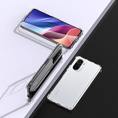 Ultra-thin Transparent TPU Soft Case T05 for Xiaomi Redmi K40 Pro+ Plus 5G Clear