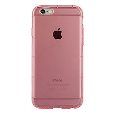 Ultra-thin Transparent TPU Soft Case T06 for Apple iPhone 6 Pink