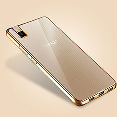 Ultra-thin Transparent TPU Soft Case T06 for Huawei Honor 7i shot X Gold