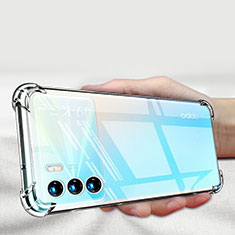 Ultra-thin Transparent TPU Soft Case T06 for Oppo K9 Pro 5G Clear
