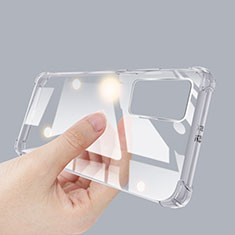 Ultra-thin Transparent TPU Soft Case T06 for Samsung Galaxy A52 4G Clear