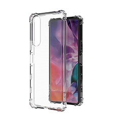 Ultra-thin Transparent TPU Soft Case T06 for Sony Xperia 1 IV Clear