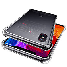 Ultra-thin Transparent TPU Soft Case T06 for Xiaomi Mi 8 Pro Global Version Clear