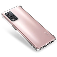 Ultra-thin Transparent TPU Soft Case T07 for Oppo A93s 5G Clear