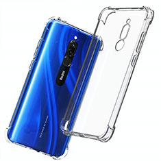 Ultra-thin Transparent TPU Soft Case T07 for Xiaomi Redmi 8 Clear