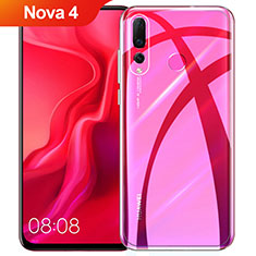 Ultra-thin Transparent TPU Soft Case T08 for Huawei Nova 4 Clear