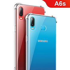 Ultra-thin Transparent TPU Soft Case T08 for Samsung Galaxy A6s Clear