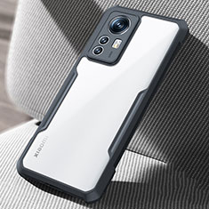 Ultra-thin Transparent TPU Soft Case T08 for Xiaomi Mi 12X 5G Black