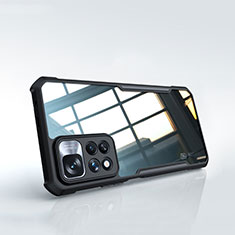 Ultra-thin Transparent TPU Soft Case T08 for Xiaomi Redmi Note 11 5G Black