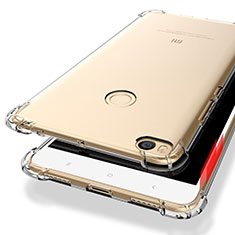 Ultra-thin Transparent TPU Soft Case T10 for Xiaomi Mi Max 2 Clear