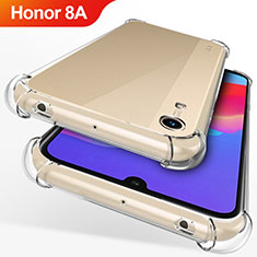 Ultra-thin Transparent TPU Soft Case T12 for Huawei Honor 8A Clear