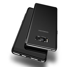 Ultra-thin Transparent TPU Soft Case T14 for Samsung Galaxy S8 Black