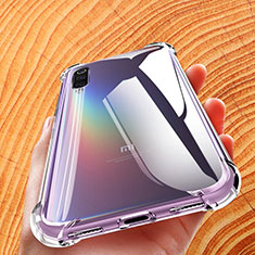 Ultra-thin Transparent TPU Soft Case T14 for Xiaomi Mi A3 Lite Clear