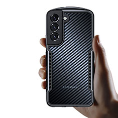 Ultra-thin Transparent TPU Soft Case T16 for Samsung Galaxy S23 5G Black