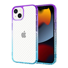 Ultra-thin Transparent TPU Soft Case YJ1 for Apple iPhone 13 Colorful