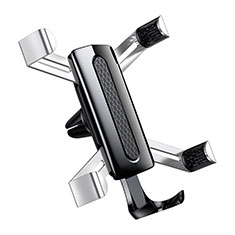 Universal Car Air Vent Mount Cell Phone Holder Stand A01 for Samsung Galaxy Note 4 Silver