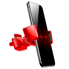 Universal Car Air Vent Mount Cell Phone Holder Stand A05 for Handy Zubehoer Halterungen Staender Red