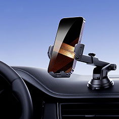Universal Car Suction Cup Mount Cell Phone Holder Cradle BS4 for Samsung Galaxy M12 Black