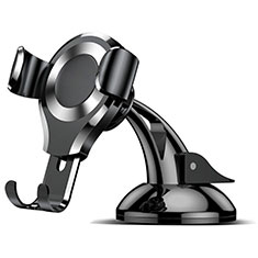 Universal Car Suction Cup Mount Cell Phone Holder Cradle H01 for Huawei P Smart+ Plus Silver