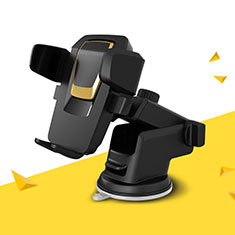 Universal Car Suction Cup Mount Cell Phone Holder Cradle H04 for Handy Zubehoer Mikrofon Fuer Smartphone Gold