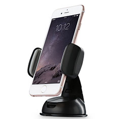 Universal Car Suction Cup Mount Cell Phone Holder Cradle H05 for Bq Aquaris C Black