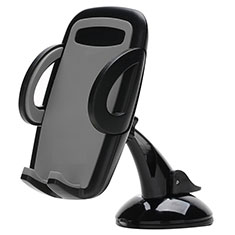 Universal Car Suction Cup Mount Cell Phone Holder Cradle H09 for Oppo A98 5G Black