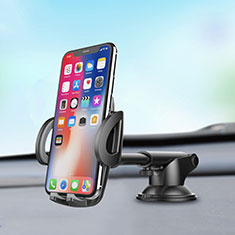 Universal Car Suction Cup Mount Cell Phone Holder Cradle H11 for Samsung Galaxy M12 Silver