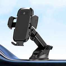 Universal Car Suction Cup Mount Cell Phone Holder Cradle N05 for Vivo Y35 5G Black