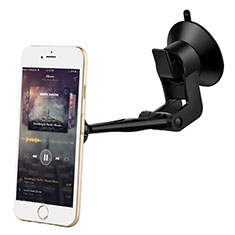Universal Car Suction Cup Mount Cell Phone Holder Stand M01 for Vivo Y35 5G Black