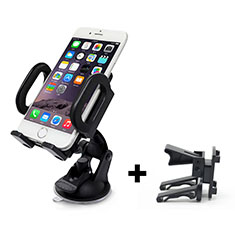 Universal Car Suction Cup Mount Cell Phone Holder Stand M11 for Sharp Aquos R6 Black