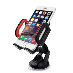 Universal Car Suction Cup Mount Cell Phone Holder Stand M11 for Wiko U Feel Prime Red